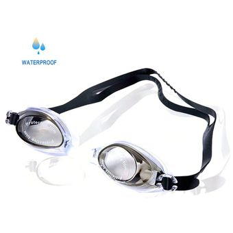 impermeables para adultos lentes de PC hombres y mujeres 1 Uds. Gafas de natación profesionales de luz plana 
