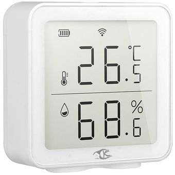 WIFI Sensor de temperatura y humedad interior metereológi monitor 