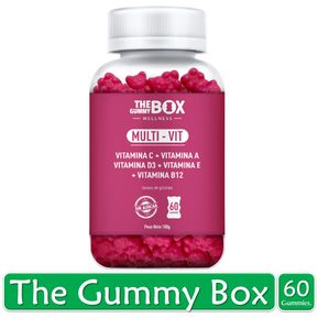 The Gummy Box Multi-vit Vitaminas C A D3 E B12 210grs X3