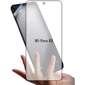 Mica Xiaomi Poco X3 Pro Mate Lámina Hidrogel Protector de Pantalla