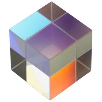 Cúbico Ciencia Cubo óptico Prisma Fotografía Con hexaedras Prisma Hogar 