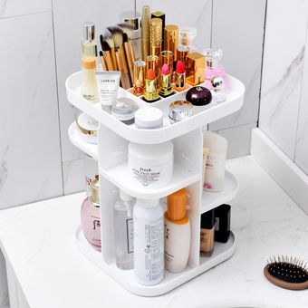 Caja de maquillaje de gran capacidad Organizador 