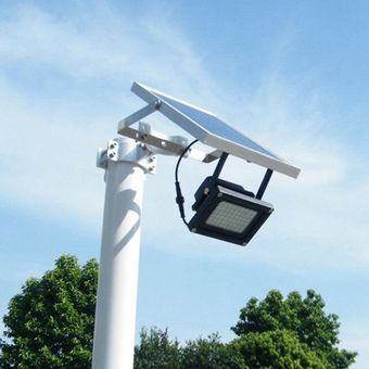 54 LED Lámpara Sensor solar Farol exterior impermeable de farol de la calle 