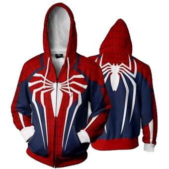 Unisex Cosplay con Capucha de Spiderman 