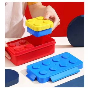 Porta Comida Lonchera Lego Para Niños Escuela Jardin