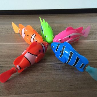 Mini juguete del baño Bionic Natación Pez Mágico Le Bao Fish Fish electrónico de detección 