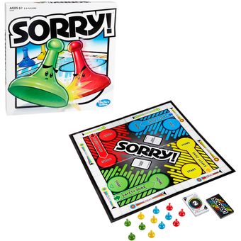 Juegos De Mesa Hasbro Gaming Sorry Juegos Magicos Multicolor 