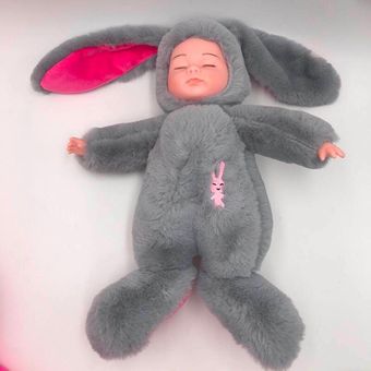 Baby Mini Stuffed Baby Doll Toys Silicone Reborn Alive Bab ~ 