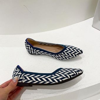 calzado único de moda, NAN JIU MOUNTAIN-zapatos de punto para mujer 