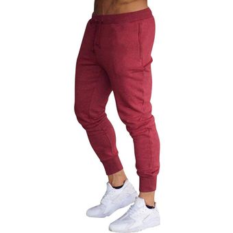 KANCOOLD-pantalones de entrenamiento para hombre  pantalón activo de.. 