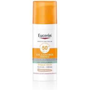Eucerin Protector Sun Face Oil Control FPS50+ Tono Medio X 50 Ml
