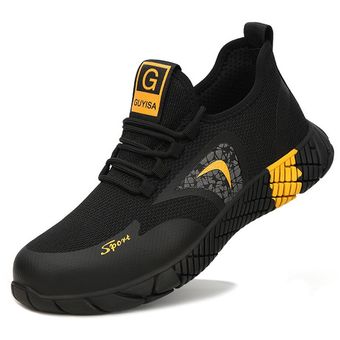 2021 nuevos zapatos de seguridad zapatos hombres zapatillas de deporte de trabajo de acero Indestructible del dedo del pie zapatos Anti-piercing botas de trabajo de los hombres de talla grande 48 