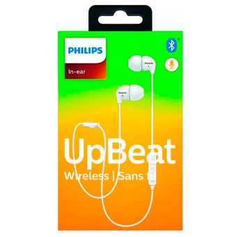 Audifonos Philips In-Ear Bluetooth UpBeat 