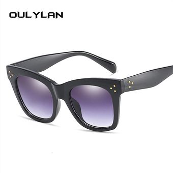Oulylan-gafas sol clásicas estilo ojo gatoante 