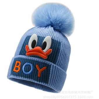 Niños De Disney Otoño E Invierno Adorable Gorro De Lana De Y 