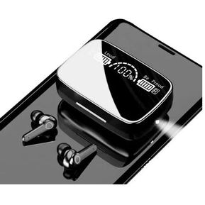 Audífonos inalámbricos Bluetooth - M19 - con Power Bank  Linterna