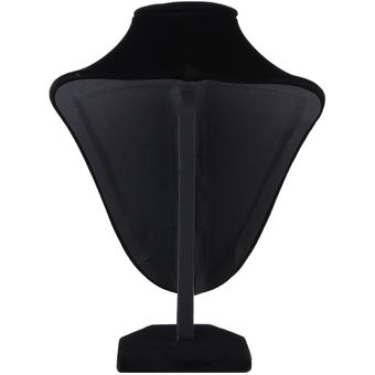 ​​15 Joyería collar colgante maniquí negro Holder soporte de exhibición Decorar 22 