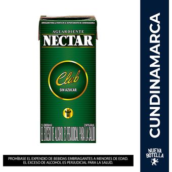 Aguardiente Nectar Verde Sin Azucar Tetra 1000 Ml | Linio Colombia -  NE646GR1CAKW1LCO