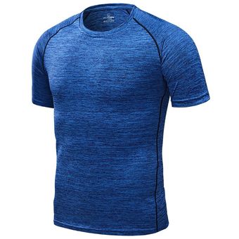 camiseta de pantalón corto para correr senderismo camiseta de manga larga de talla grande camiseta ajustada para gimnasio Camisetas deportivas transpirables de secado rápido para hombre 