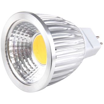 MR16 no regulable LED COB luz del punto de Downlight del bulbo de la lámpara 9W puro  blanco cálido 