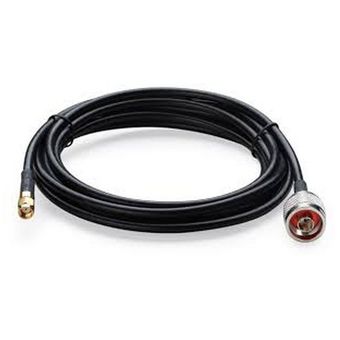 Cable Pigtail Extension Wifi Rp Sma H A Tipo N M 15m  Negro 