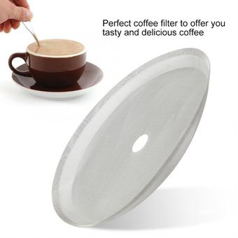 malla filtrante para prensa fra Filtro de papel de café reutilizable para máquina de café Espresso 