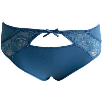 Panty Bikini Descaderado Symphony Para Mujer Blue 