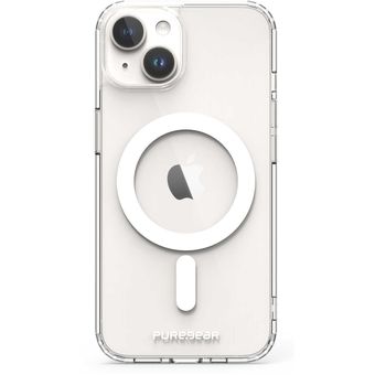 Funda PUREGEAR Slimshell MagSafe para iPhone 15 Transparente