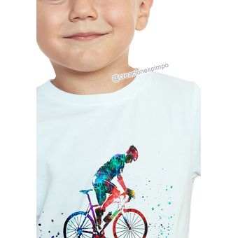 Camiseta Juvenil Hombre Ciclista Explosion 