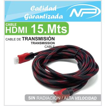 Cable HDMI 15 Metros Con Blindaje Y Filtro V1.4 Full HD / 4K New Print