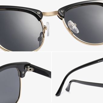 Simprect Retro Polarized Sunglasses Men Uv400 High Quality 