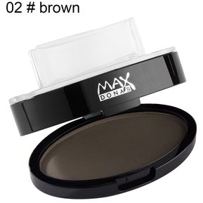 Maxdonas Duraderos Impermeables Ojo Sello Brow Powder Maquillaje Delicado Color Café Herramientas