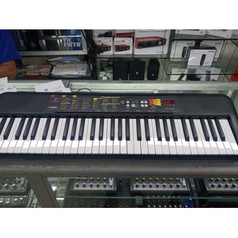 Teclado Musical Yamaha 61 Teclas PSR F52 Bag Banco Suporte - O