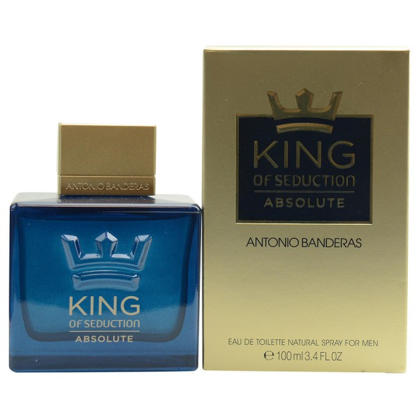Fragancia para caballero Antonio Banderas King of Seduction Absolute 100 ml Eau de Toilette/Azul