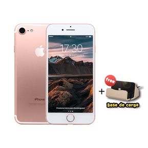 Apple IPhone 7 32GB-Oro Rosa+Base de car...