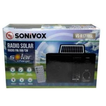 Radio solar AM/FM - Sonivox Colombia