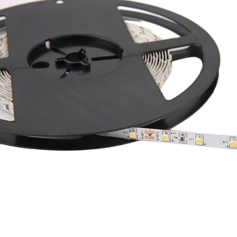 12V Flexible Doble 3528 SMD 60 LED Luz de tira caras 60Leds  precalentar el medidor Blanca 