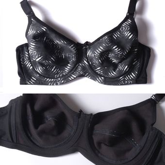 Talla grande Sujetador de encaje Lencería Recolectada Sujetador Push-Up Ropa interior Mujeres Sin Sujetador Esponja 