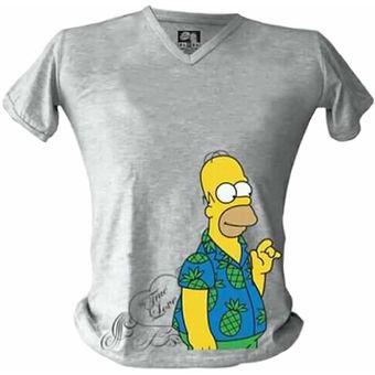 camisa de homero simpson