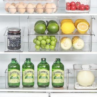 Organizadores Para Refrigerador Lo Necesito Set 4 piezas Transparentes