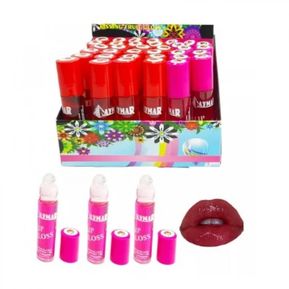 Brillo Para Labios Frutal Lip Gloss Set X3 Unidades