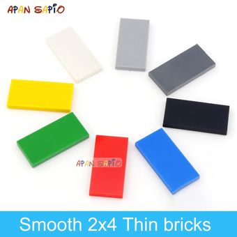 figuras de bloques suaves tamaño educativo creativo 2x4 Compatible con juguetes de plástico lego para niños HON Bloques de construcción DIY de 80 Uds 