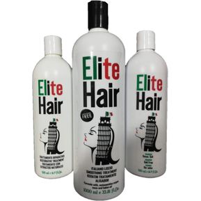 Kit Alisado Italiano Elite Hair Litro Orgánico Keratina