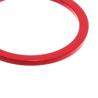 Arandelas adaptadoras de junta tórica de dirección de Rojo 1,5 mm 