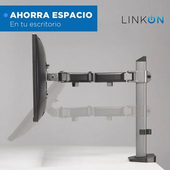 LINKON Soporte Brazo Para Monitor Vertical De Escritorio Linkon