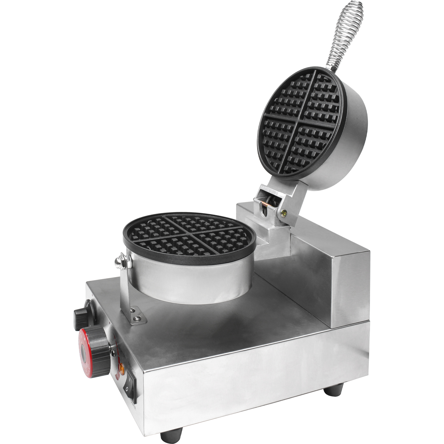 Maquina Wafflera Industrial Acero Inoxidable Antiadherente Teflon300°C