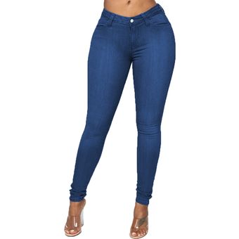Positivo Comparación picnic Jeans mujer de primavera y verano-Azul oscuro | Linio Colombia -  GE063FA1JMV19LCO