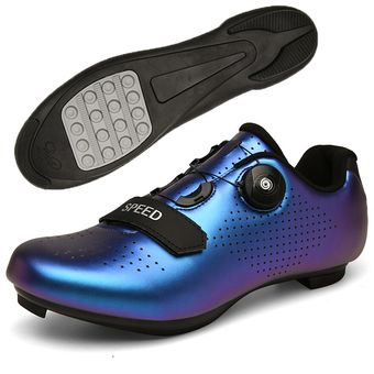 Colorful blue rubber#Zapatillas de ciclismo para hombre y mujer zap 