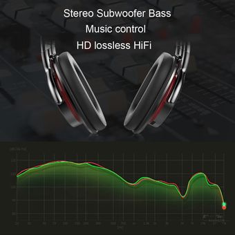 Galaxy para iPhone Zealot B5 Headband Bluetooth Stereo Music Headset 