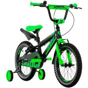 Bicicleta para Niños Rin 16 GW Shadow 4 a 7 Años Verde